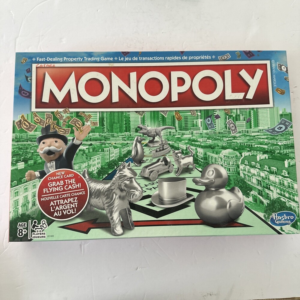 Monopoly board game French English Edition